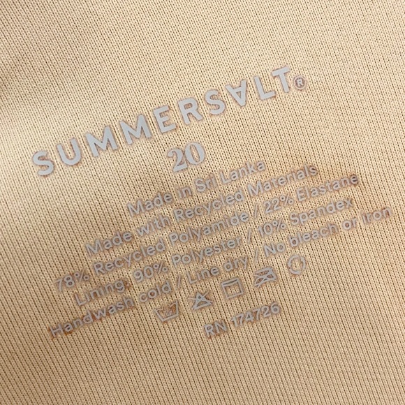 New! Summersalt x The Home Edits Oasis Deep Sea One Piece Stars Swimsuit - Picture 8 of 8